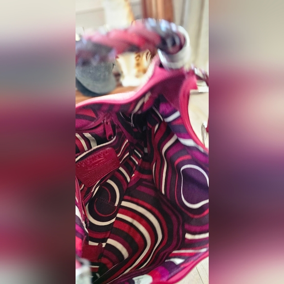 Brighton Barbados Shoulder Bag Woven Handles Silver Charms And Tassle - Picture 7 of 13